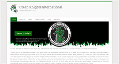 Desktop Screenshot of greenknightsmmc.org