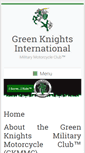 Mobile Screenshot of greenknightsmmc.org